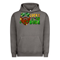 Pigment Tornado lucky dude saint patricks bearded man Urban Hoodie - FaDigitalArtStudio