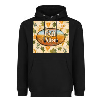 Black retro fall vibes Heavyweight Hoodie - TumblerDesignByShophia