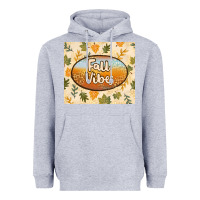 Heather Grey retro fall vibes Heavyweight Hoodie - TumblerDesignByShophia