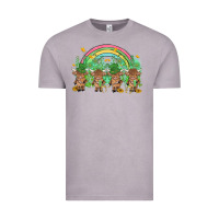 Vintage Zinc st patrick's day baby highland cow Vintage Tee - MaliasSmallBusiness