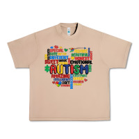 Burro autism heart Urban Heavy Tee - MaliasSmallBusiness