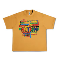 Peanut Butter autism heart Urban Heavy Tee - MaliasSmallBusiness