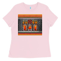 Bubblegum Pink proud dadtumbler Ladies Tee - HRA Design Shop