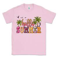 Bubblegum Pink hello summer Classic Tee - JahusDesignShop