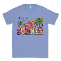 Colony Blue hello summer Classic Tee - JahusDesignShop