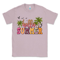 Lilac hello summer Classic Tee - JahusDesignShop