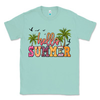 Seafoam hello summer Classic Tee - JahusDesignShop