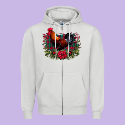 Farm Cock Zipper Hoodie Designed By Bettercallsaul