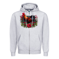 Heather Grey Farm Cock Zipper Hoodie - Bettercallsaul