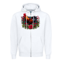 White Farm Cock Zipper Hoodie - Bettercallsaul