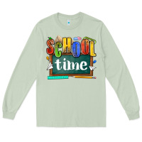 Matcha school time Long Sleeve Tee - NancyCooperArtShop