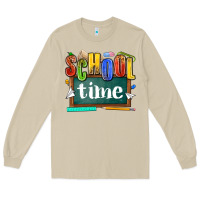 Mushroom school time Long Sleeve Tee - NancyCooperArtShop