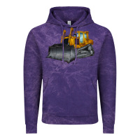 Cloud Purple Bulldozer Vintage Hoodie - LillyAllenDesigns