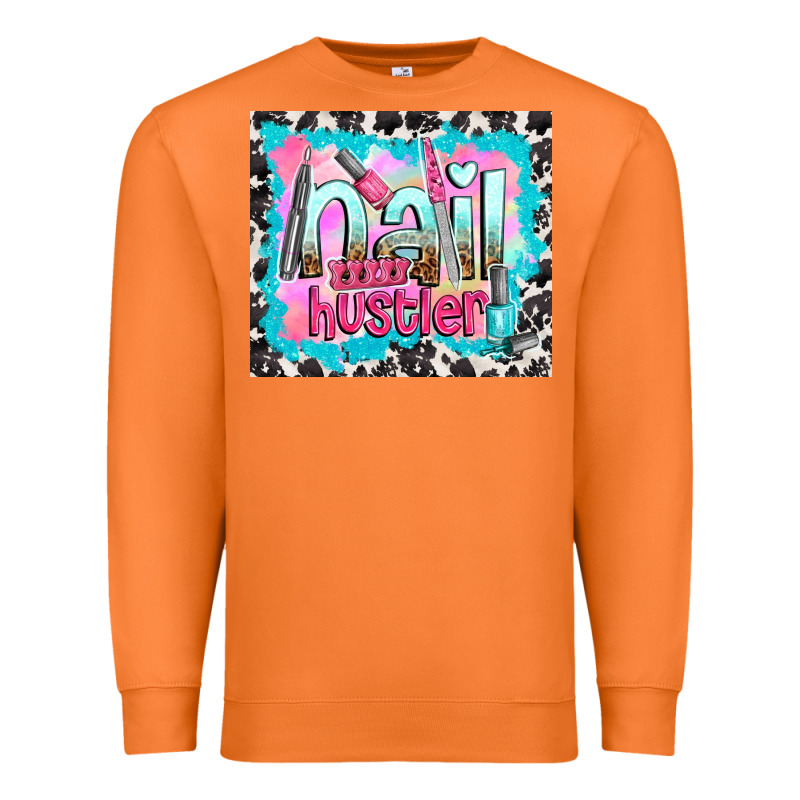 Nail Hustler Premium Sweatshirt by TumblerDesignByShophia | Teevron