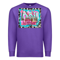 Purple nail hustler Premium Sweatshirt - TumblerDesignByShophia
