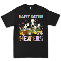Black happy easter heifer's Premium Tee - AdoDesignShop