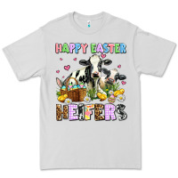 Dove Grey happy easter heifer's Premium Tee - AdoDesignShop