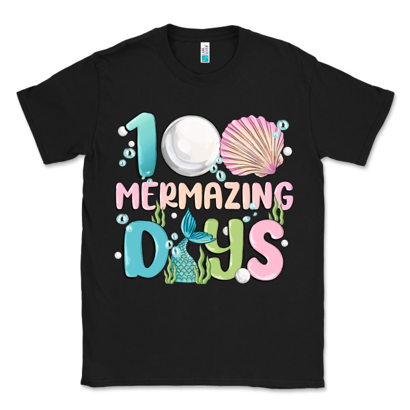 100 Mermazing Days Classic Tee by MaliasSmallBusiness | Teevron