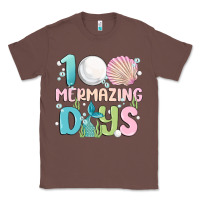 Chestnut 100 mermazing days Classic Tee - MaliasSmallBusiness