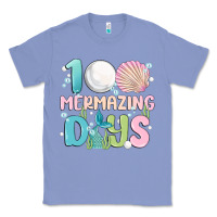 Colony Blue 100 mermazing days Classic Tee - MaliasSmallBusiness