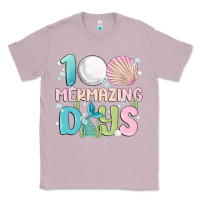 Lilac 100 mermazing days Classic Tee - MaliasSmallBusiness