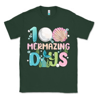 Sports Green 100 mermazing days Classic Tee - MaliasSmallBusiness