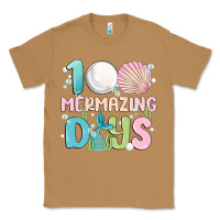 Toasted Coconut 100 mermazing days Classic Tee - MaliasSmallBusiness