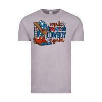 Vintage Zinc make america cowboy again Vintage Tee - MaliasSmallBusiness