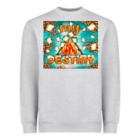 Heather Grey my destiny Heavyweight Sweatshirt - NancyCooperArtShop