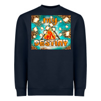 Navy my destiny Heavyweight Sweatshirt - NancyCooperArtShop