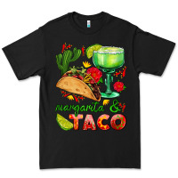Black margarita and taco Premium Tee - AdoDesignShop