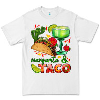 White margarita and taco Premium Tee - AdoDesignShop