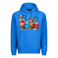 True Royal Hockey coffee cups Premium Hoodie - HowdyJamesFarm