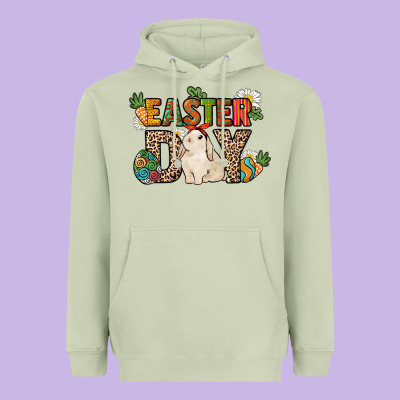 Easter Day Heavyweight Hoodie Designed By Howdyjamesfarm