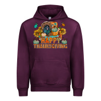 Mauve Wine happy thanksgiving with truck bbs Urban Hoodie - BundleAndBundleShop