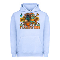 Pigment Grape Ice happy thanksgiving with truck bbs Urban Hoodie - BundleAndBundleShop