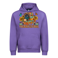 Tulip happy thanksgiving with truck bbs Urban Hoodie - BundleAndBundleShop