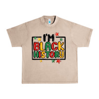 French Oak i'm black history Urban Heavy Tee - MaliasSmallBusiness