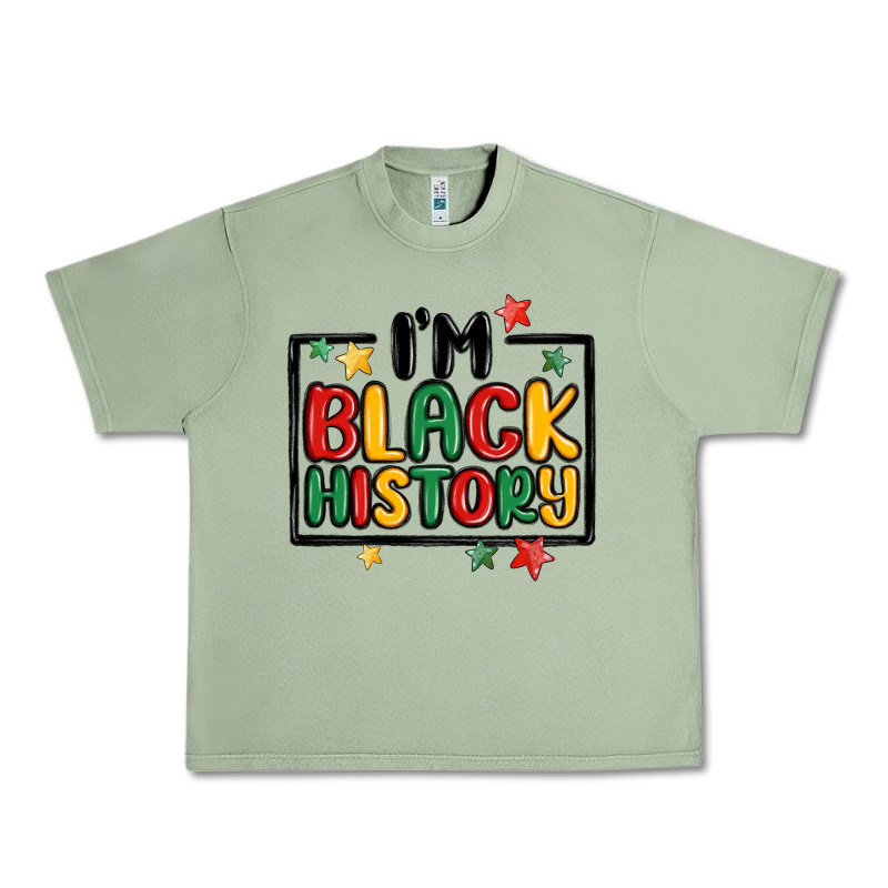 I'm Black History Urban Heavy Tee by MaliasSmallBusiness | Teevron