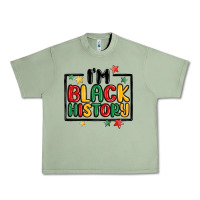 Oil Green i'm black history Urban Heavy Tee - MaliasSmallBusiness