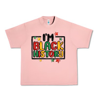 Salmon i'm black history Urban Heavy Tee - MaliasSmallBusiness