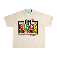 Sandshell i'm black history Urban Heavy Tee - MaliasSmallBusiness