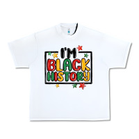 White i'm black history Urban Heavy Tee - MaliasSmallBusiness