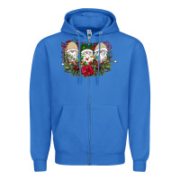 True Royal Christmas Gnomes Zipper Hoodie - Bettercallsaul