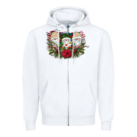 White Christmas Gnomes Zipper Hoodie - Bettercallsaul