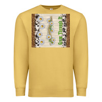 Antique Gold grow through it Premium Sweatshirt - TumblerDesignByShophia