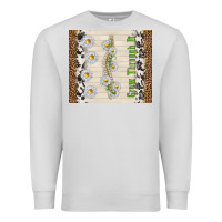 Dove Grey grow through it Premium Sweatshirt - TumblerDesignByShophia