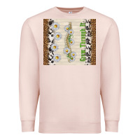 Pale Pink grow through it Premium Sweatshirt - TumblerDesignByShophia