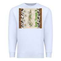 White grow through it Premium Sweatshirt - TumblerDesignByShophia