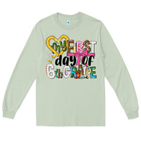 Matcha my first day of 6th grade Long Sleeve Tee - NancyCooperArtShop